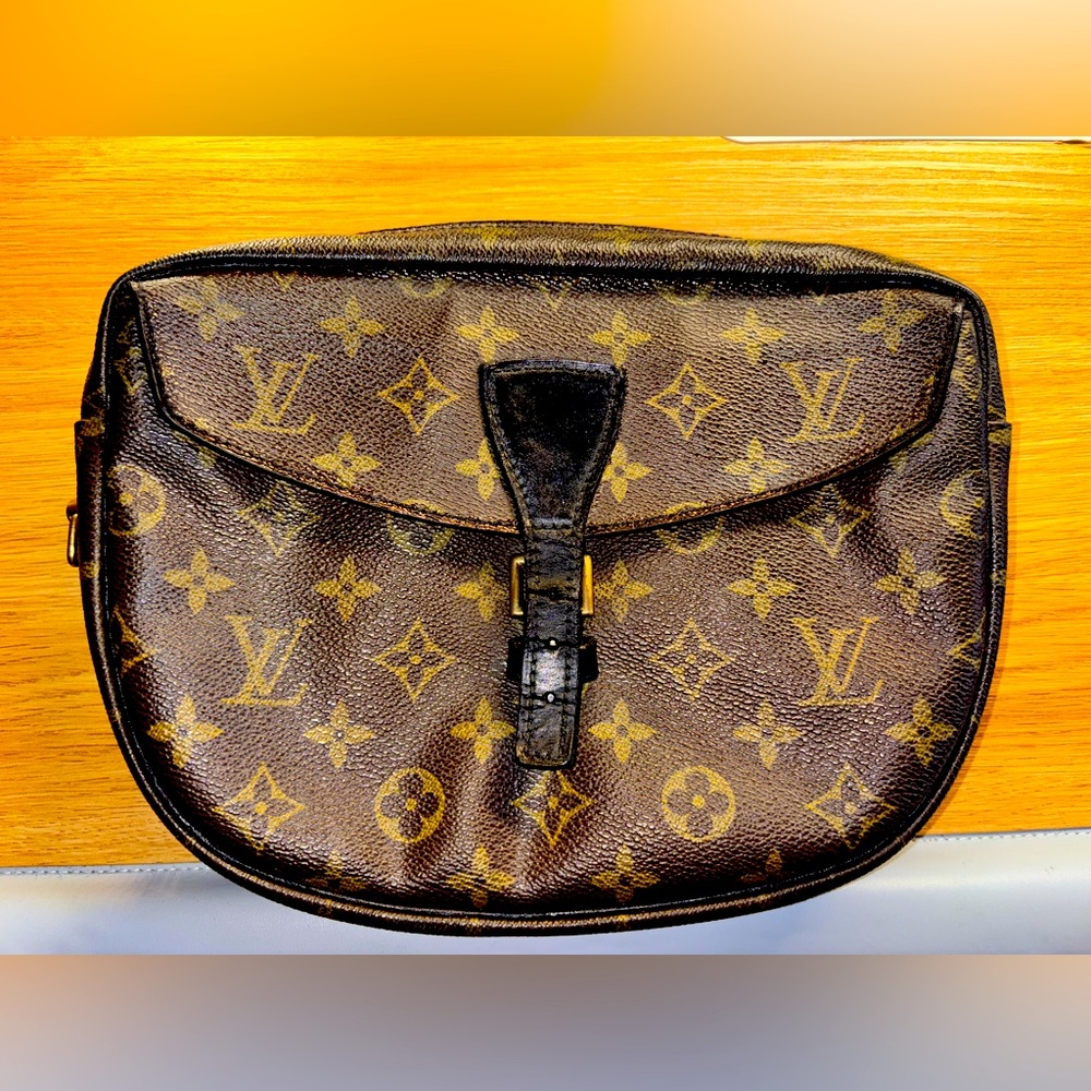 Louis Vuitton Auth Vintage Juene Pm crossbody: 
Satin Black-Project Piece